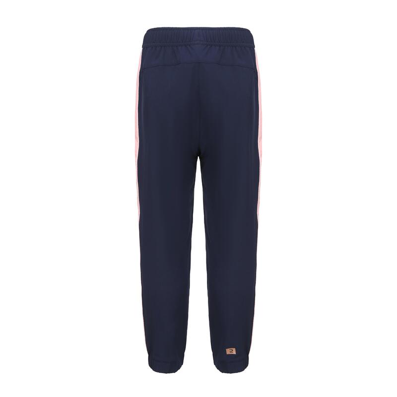 Girls' Light Breathable Gym Bottoms W500 - Navy pink