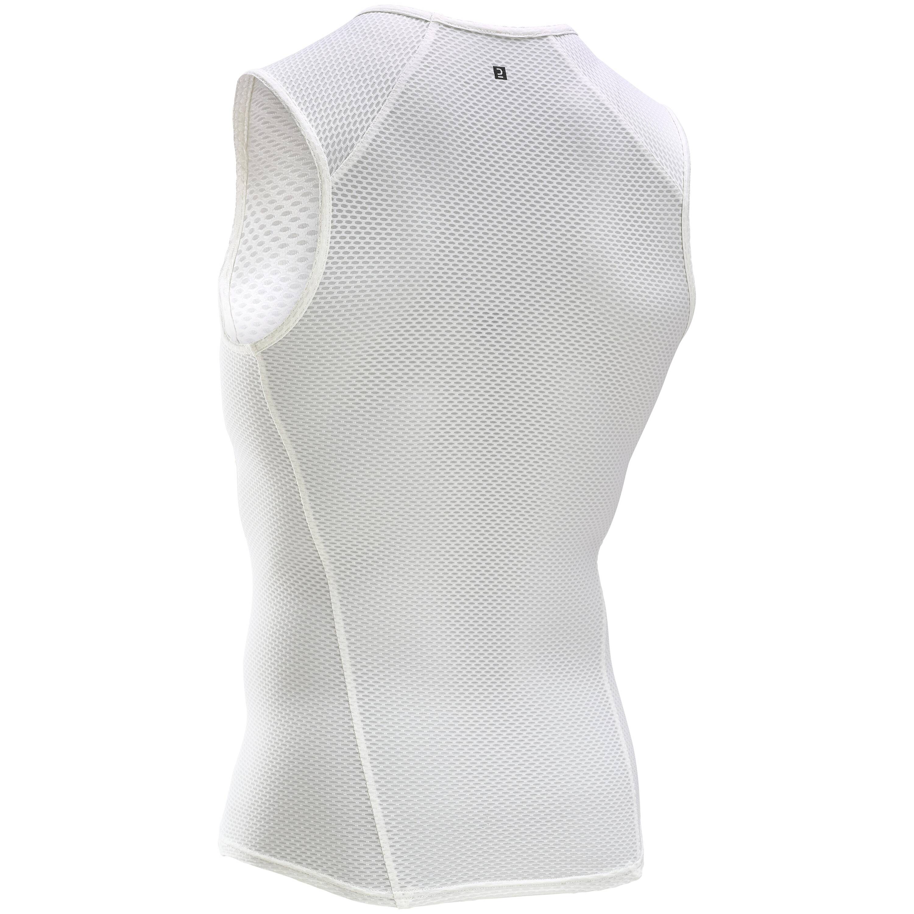 Men's Road Cycling Base Layer, EDR - White -  5