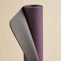 Light Yoga Mat 185 cm ⨯ 61 cm ⨯ 5 mm - Purple