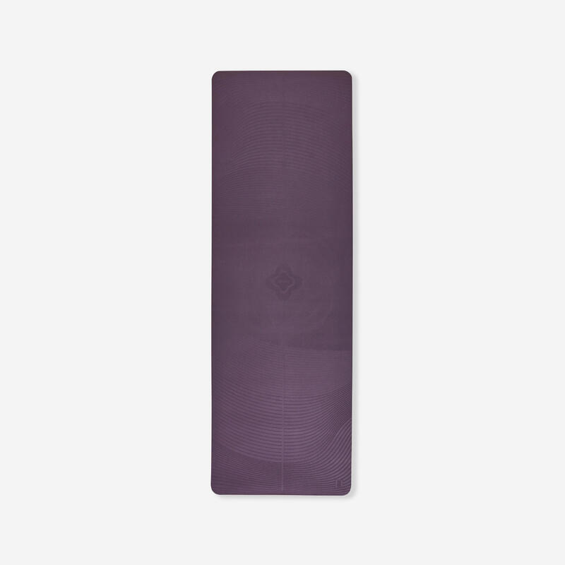 Esterilla de yoga Kimjaly Light 185 cm x 61 cm x 5 mm morada TPE