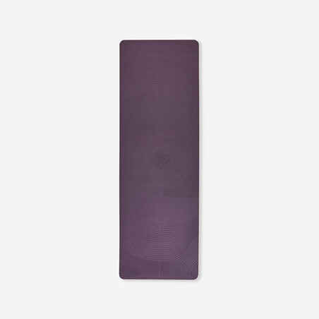 Light Yoga Mat 185 cm ⨯ 61 cm ⨯ 5 mm - Purple