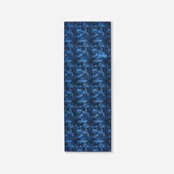 8 mm Comfort Yoga Mat - Dark Blue Palm