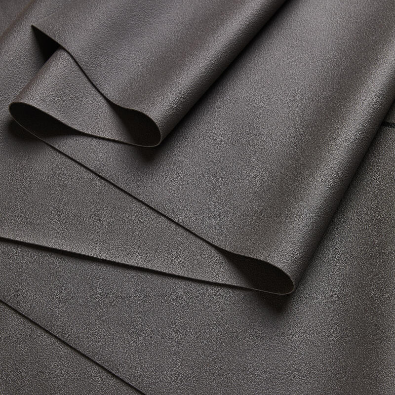 Yogamatte Mattenauflage für unterwegs faltbar 180 cm × 62 cm × 1,3 mm - grau 