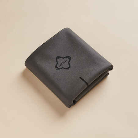 Esterilla Sobreesterilla Yoga Gris Viaje Plegable 180 cm x 62 cm x 1,3 mm