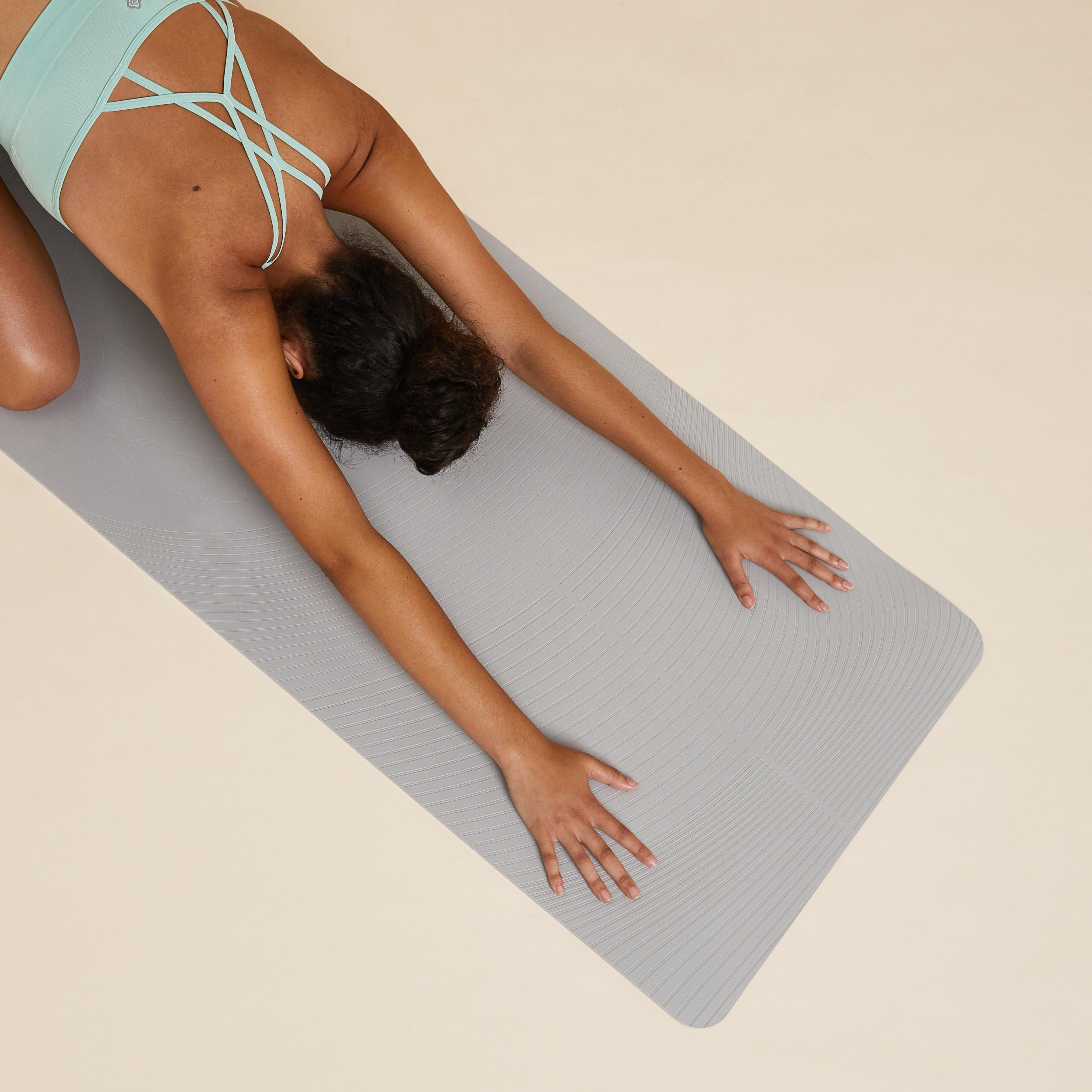 Non-Slip Combo Yoga Mat - 2-in-1 (Mat + Towel) - Kaleidoscope Design