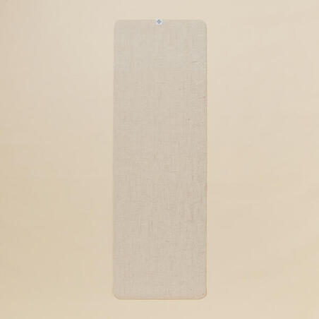 Килимок для йоги з каучуку/джуту 4 мм