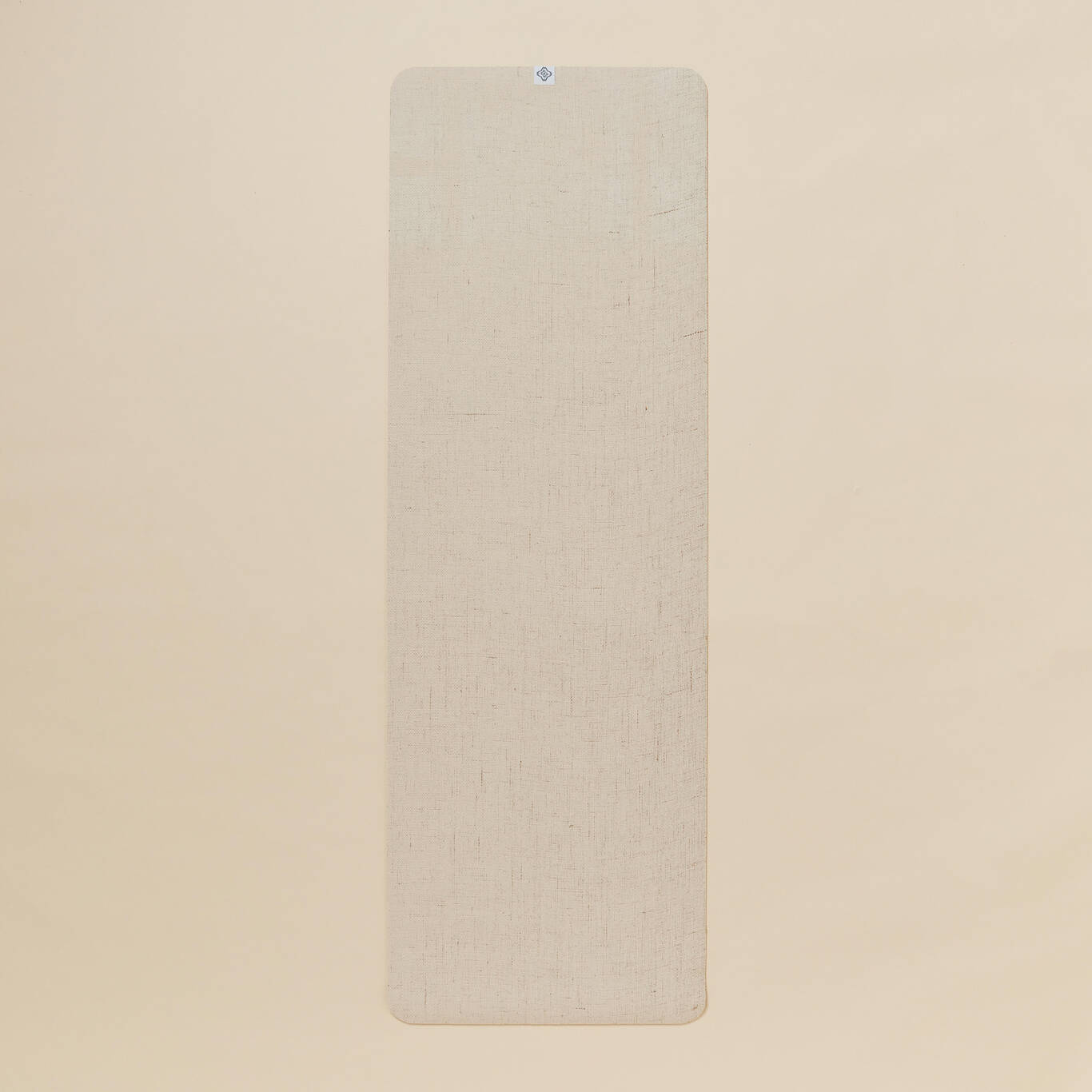 183 cm x 61 cm x 4 mm Jute and Natural Rubber Yoga Mat