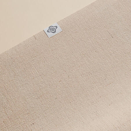 Килимок для йоги з каучуку/джуту 4 мм