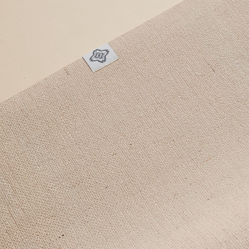 TAPIS YOGA ECO CONCU JUTE / CAOUTCHOUC NATUREL 183CM X 61CM X 4MM