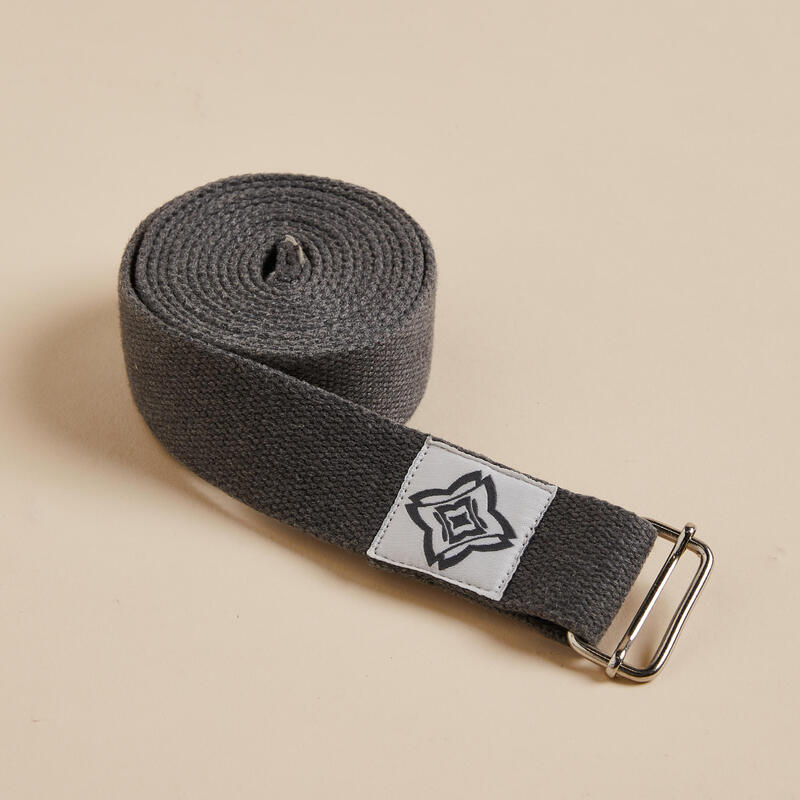 Cinturón de yoga Kimjaly gris