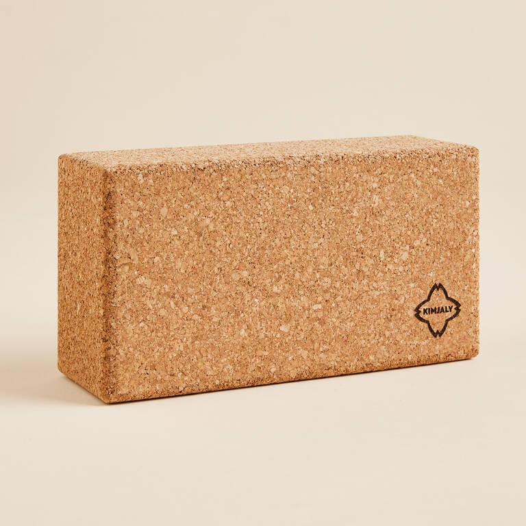 Eco-Designed Cork Yoga Brick