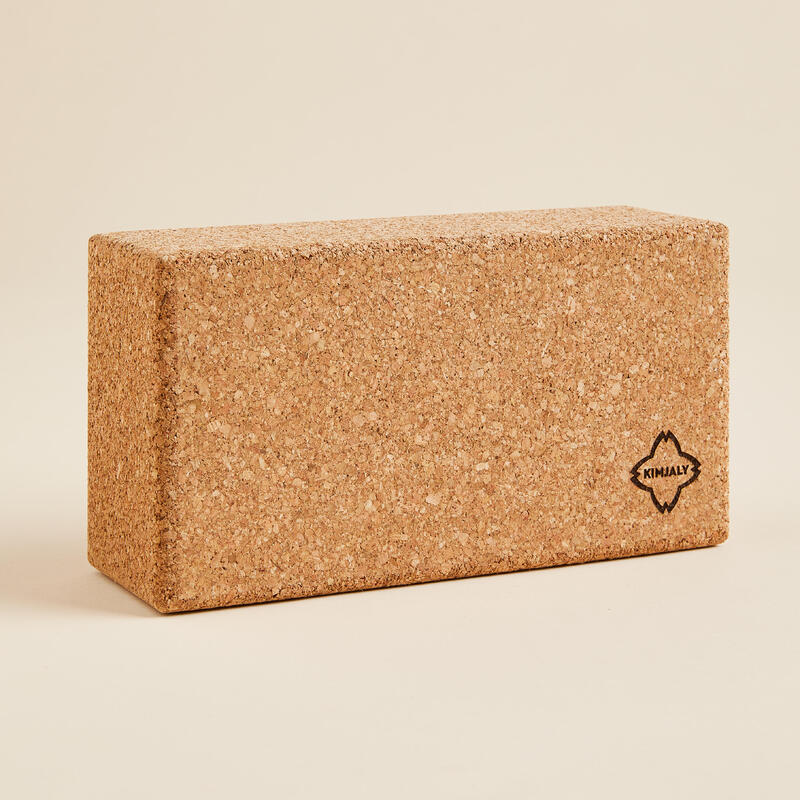 Bloque de yoga Kimjaly ecodiseñado de corcho natural