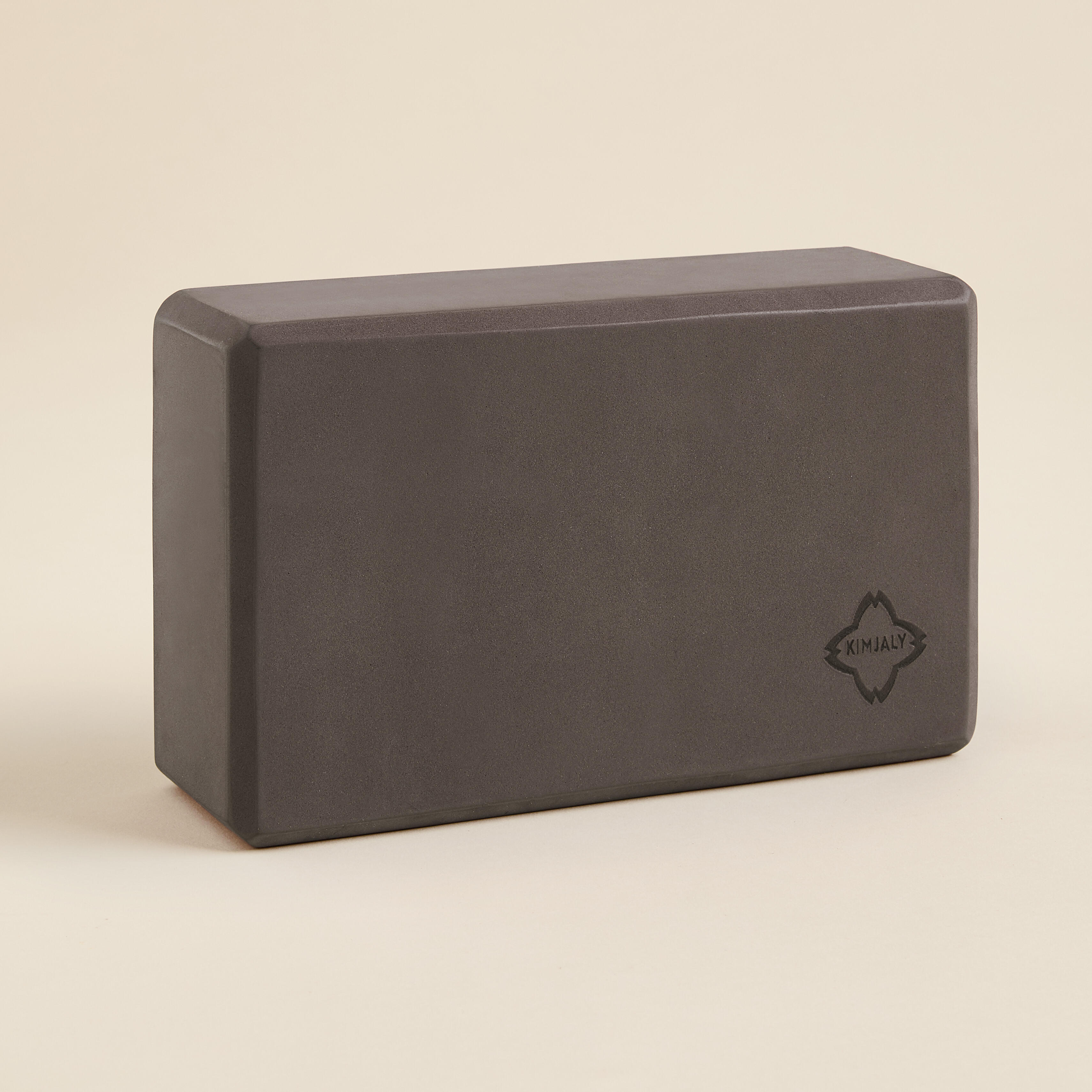 YOGA BRICK DARK GREY FOAM