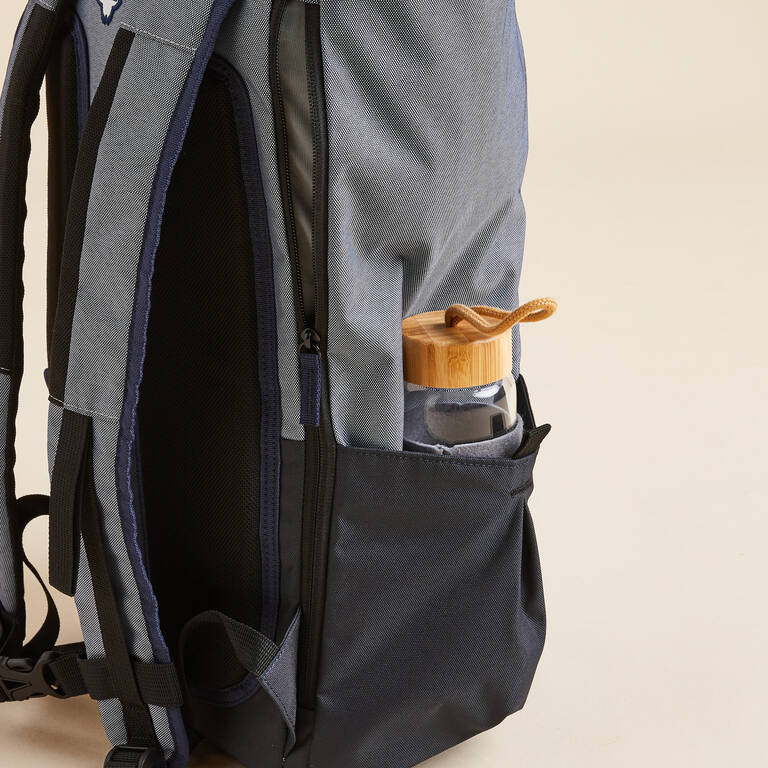 Yoga Mat Backpack - Blue/Grey