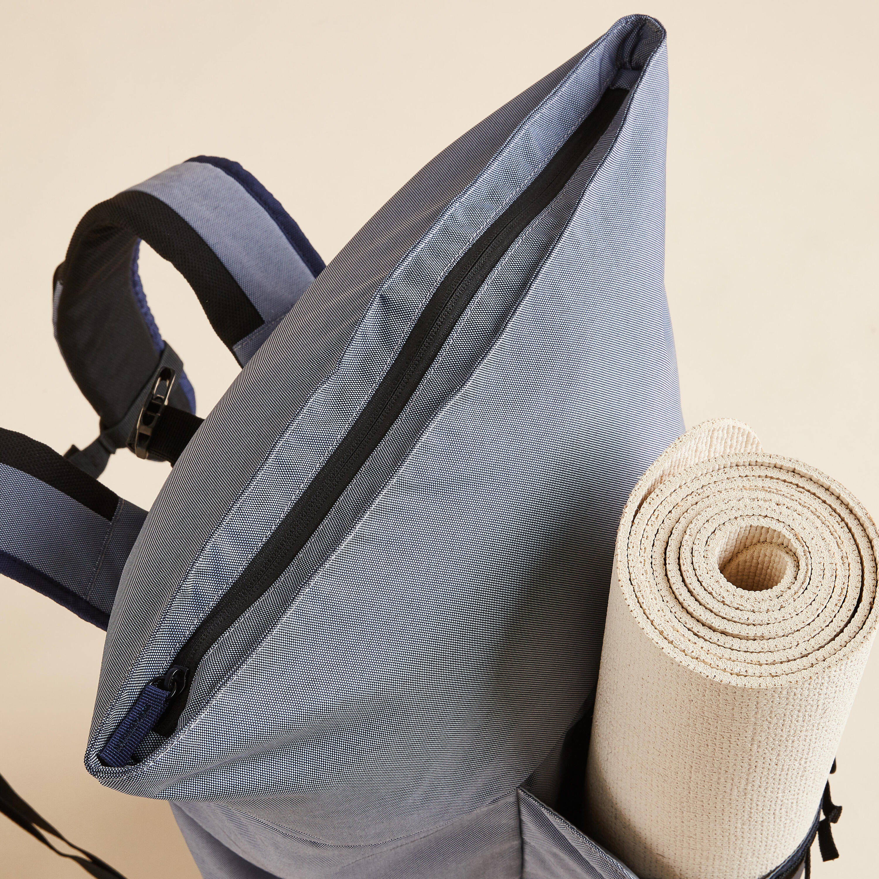 Yoga Mat Backpack - Blue/Grey 8/12