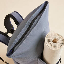 Yoga Mat Backpack - Blue/Grey