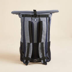 Yoga Mat Backpack - Blue/Grey