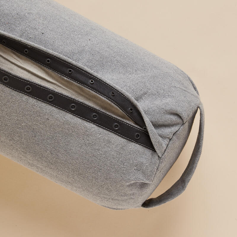 Yoga Bolster Grey Decathlon