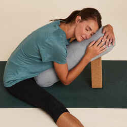 Eco-Friendly Yin and Restorative Yoga Bolster - Grey