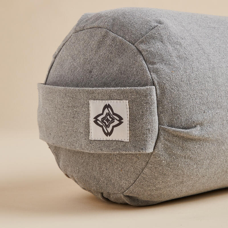 Yoga Bolster Grey Decathlon