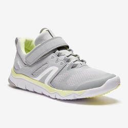 Zapatillas marcha con tira adherente niños pw 540 gris