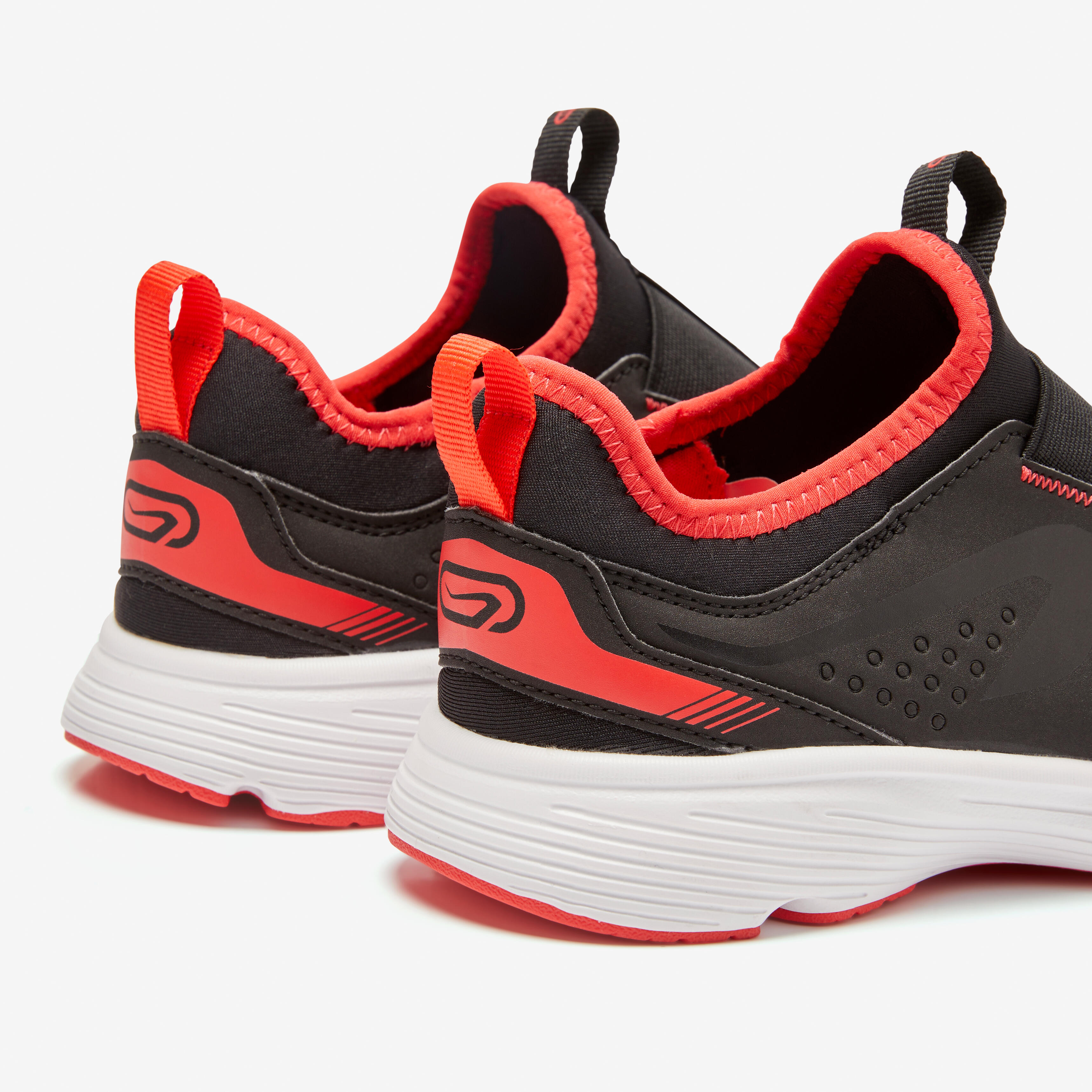 Kids’ Shoes ‑ Run Support Easy Red/Black - DECATHLON