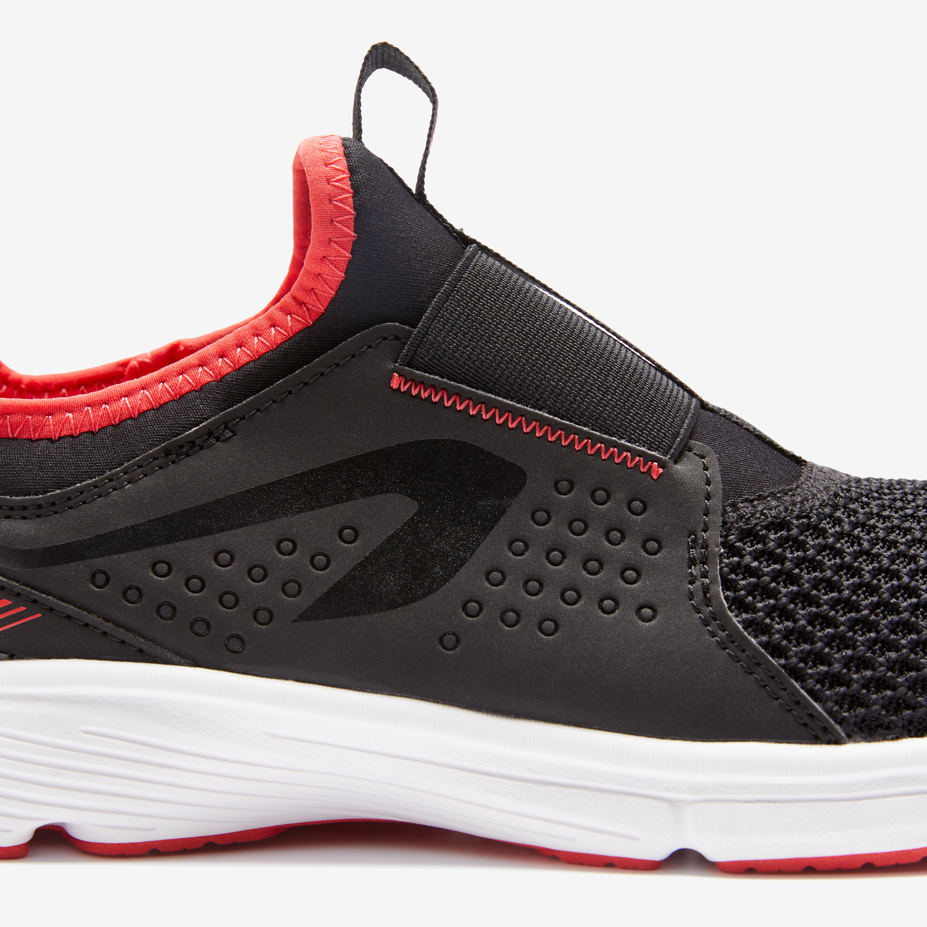 Kids’ Shoes ‑ Run Support Easy Red/Black - DECATHLON