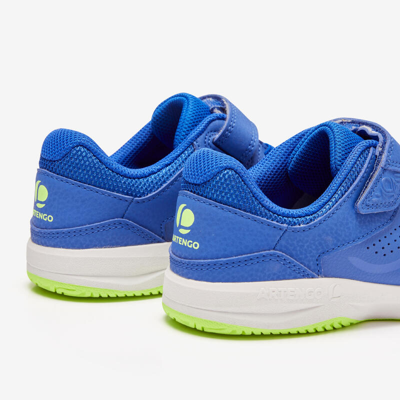 Çocuk Neon Mavi Cırt Cırtlı Spor Ayakkabı TS160