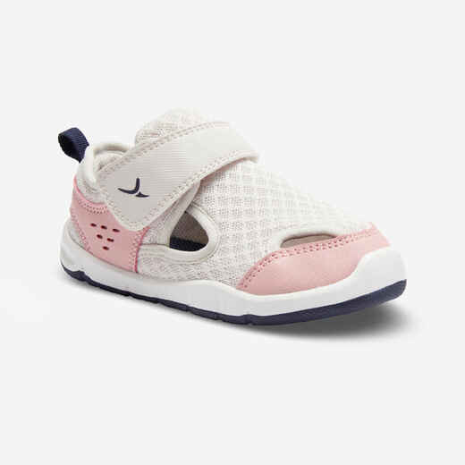 
      Kids' Shoes 700 I Learn Sizes 4 to 7 - Pink/Beige
  
