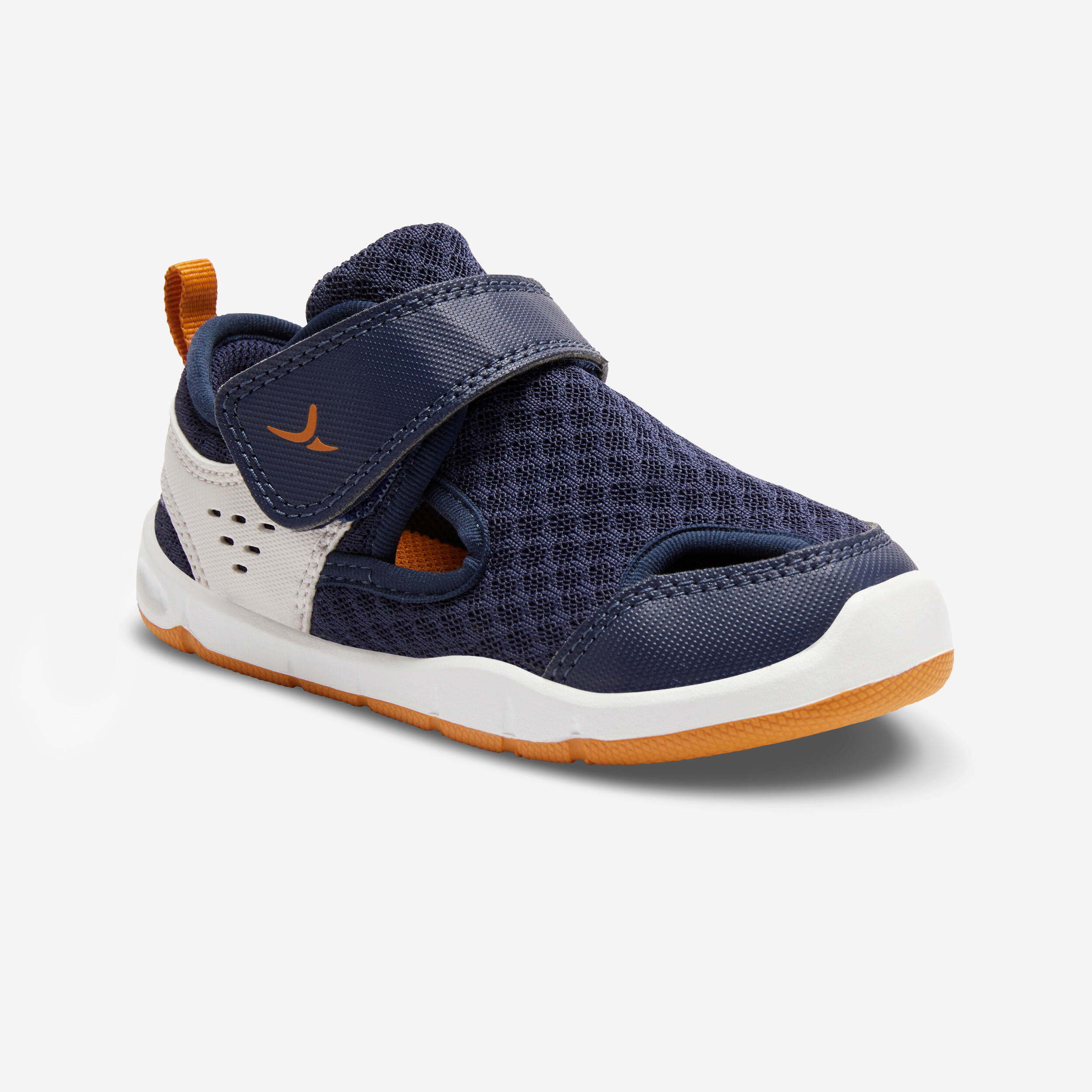 Decathlon - Chaussures Bébé Respirantes - I Learn 700 Du 20 Au 24 - Baskets - Education Sportive Enfant - Beige-bleu-marron - 24 - Decathlon