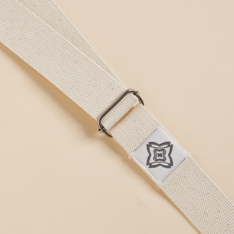 Cinturón de yoga Kimjaly beige ecodiseñado
