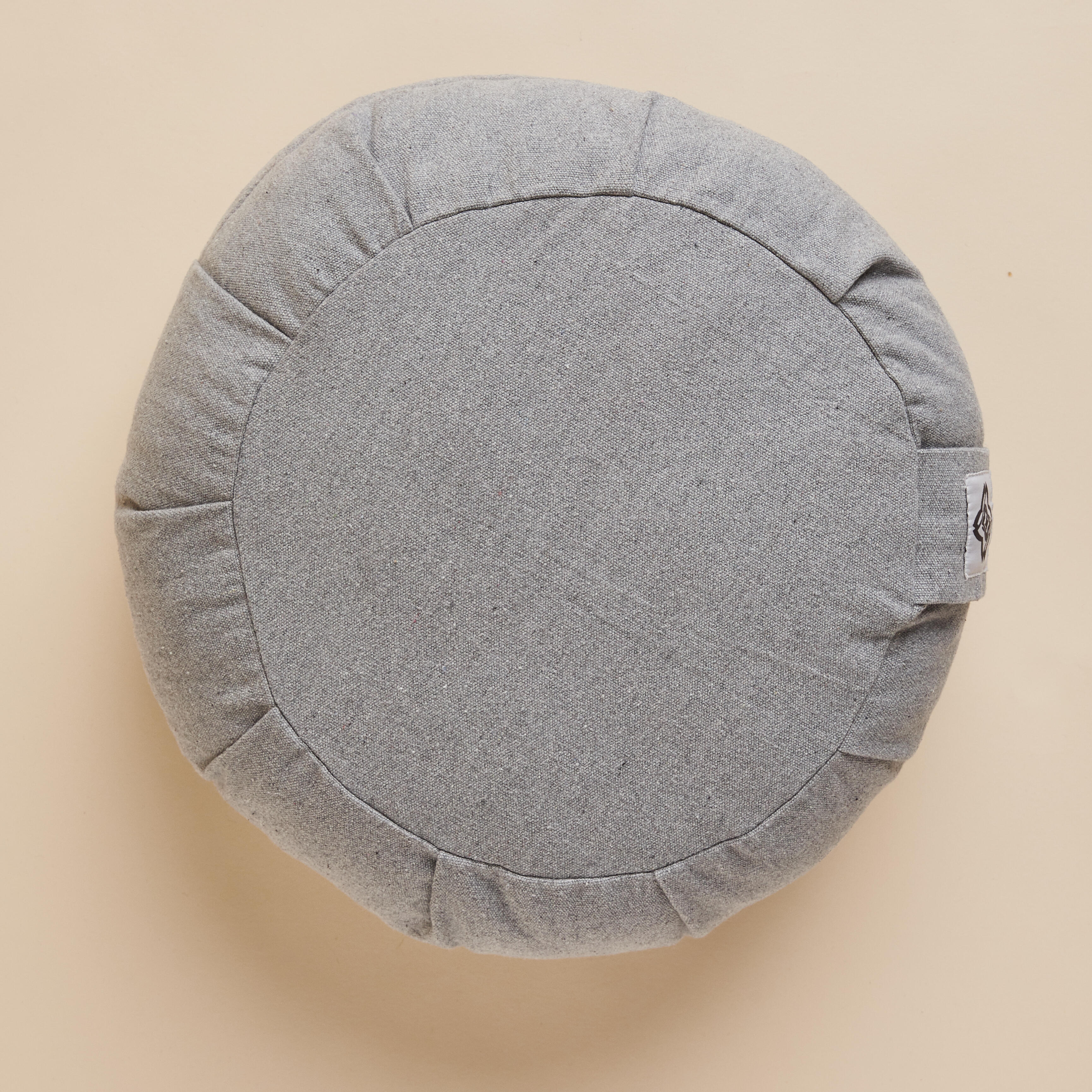 Yoga Zafu Meditation Cushion Mottled Grey