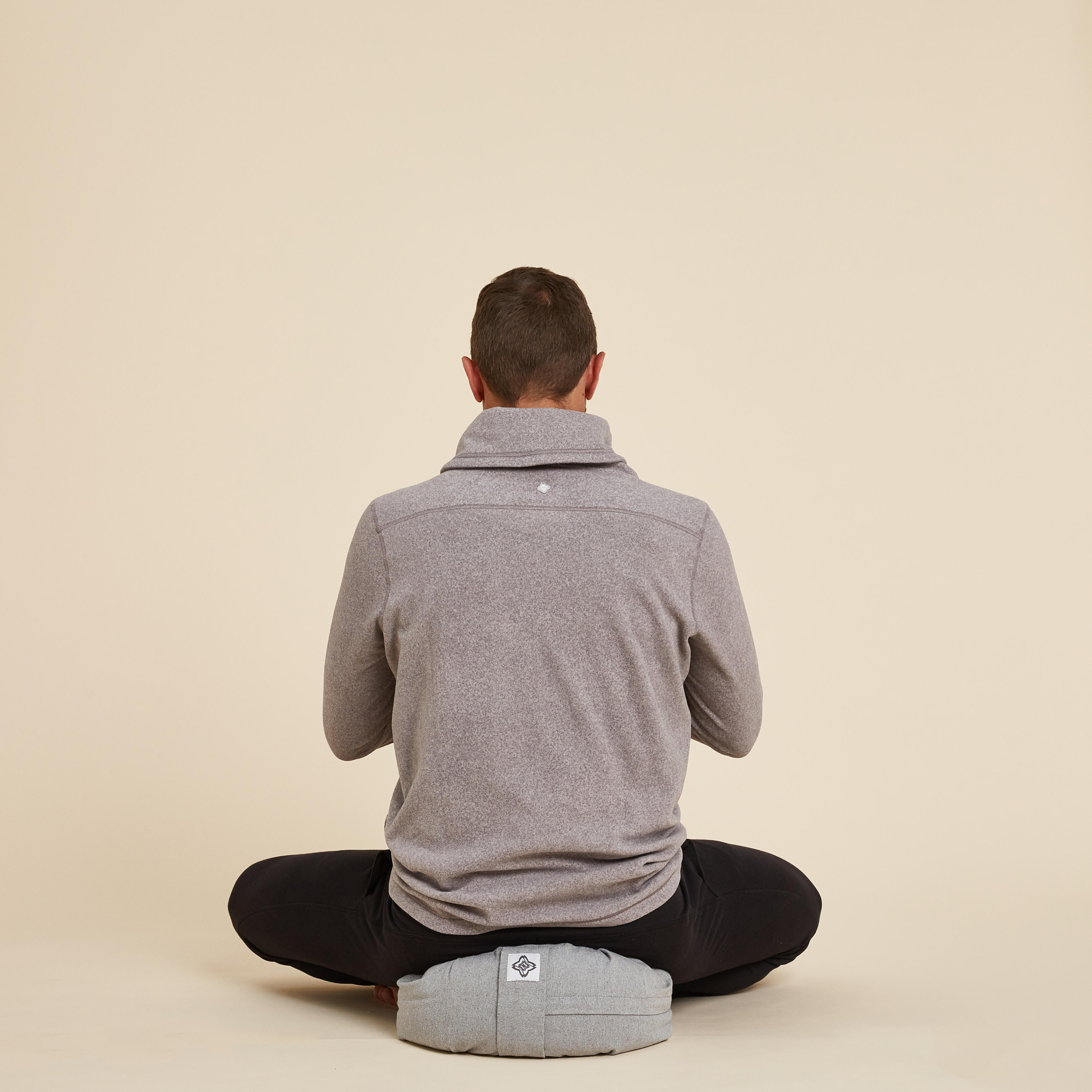 MEN'S YOGA FLEECE DARK GREY