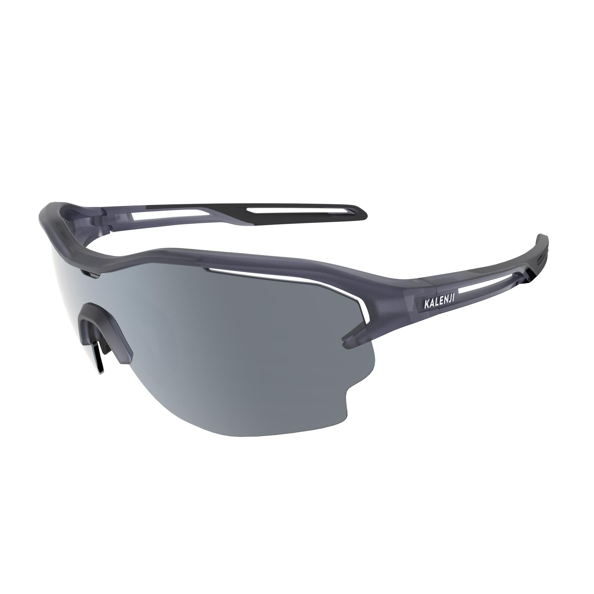 ADULT RUNPERF 2 TRANSLU RUNNING SUNGLASSES category 3 - BLUE/ SILVER