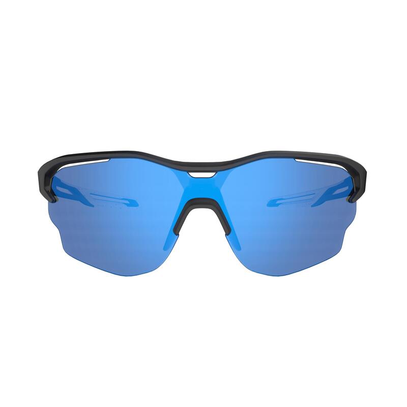 Hardloop zonnebril voor volwassenen Runperf 2 cat. 3 HD wit / blauw