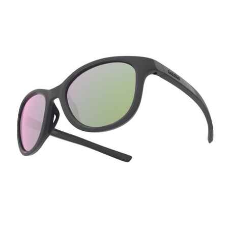 3 kategorijos bėgimo akiniai suaugusiems „Runstyle 2“, rožiniai, juodi, mėlyni