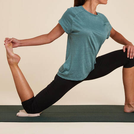 Bantalan Lutut & Pergelangan Tangan Yoga - Pink Terang