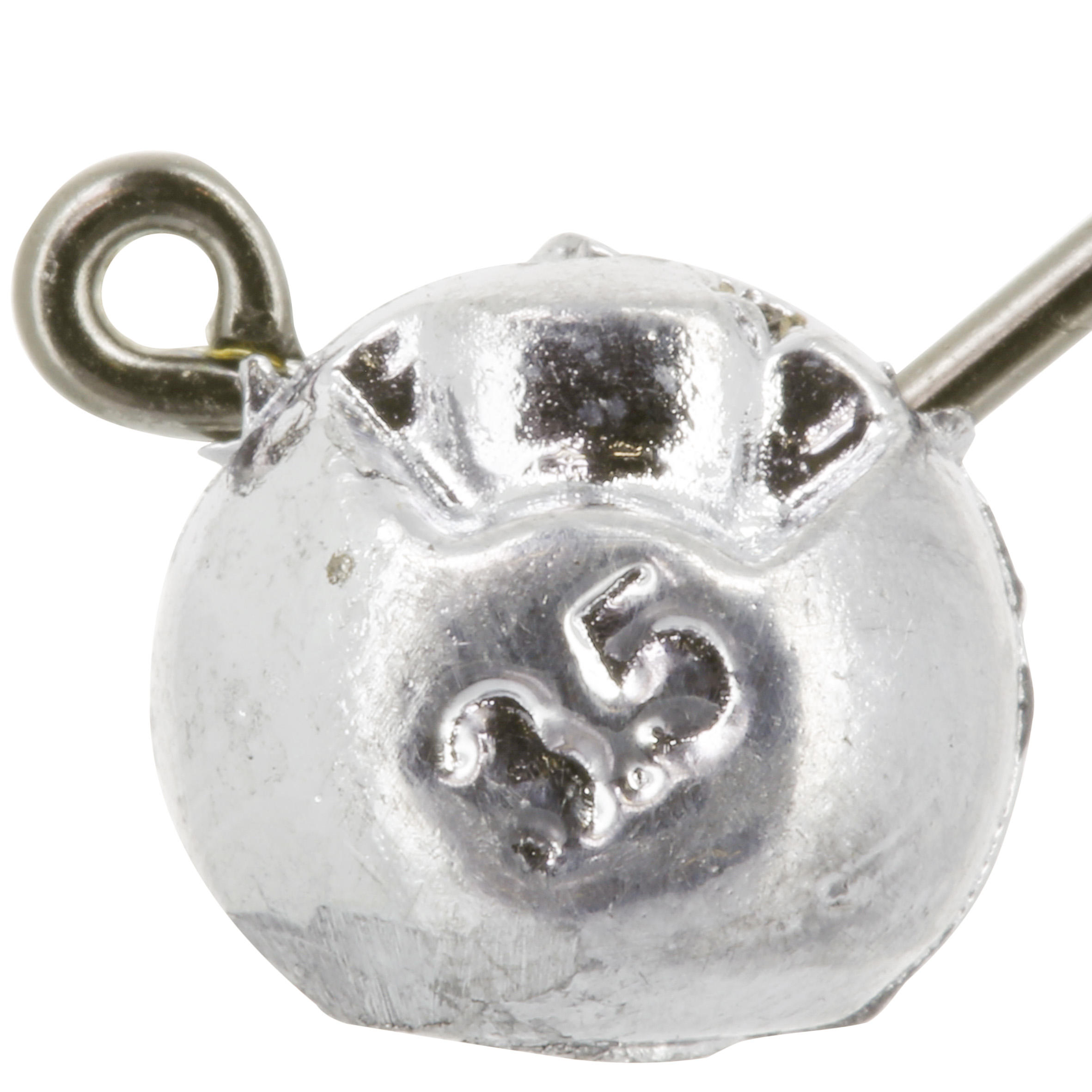 Round Jig Head for Fishing with Soft Lures x4 3.5 g - CAPERLAN