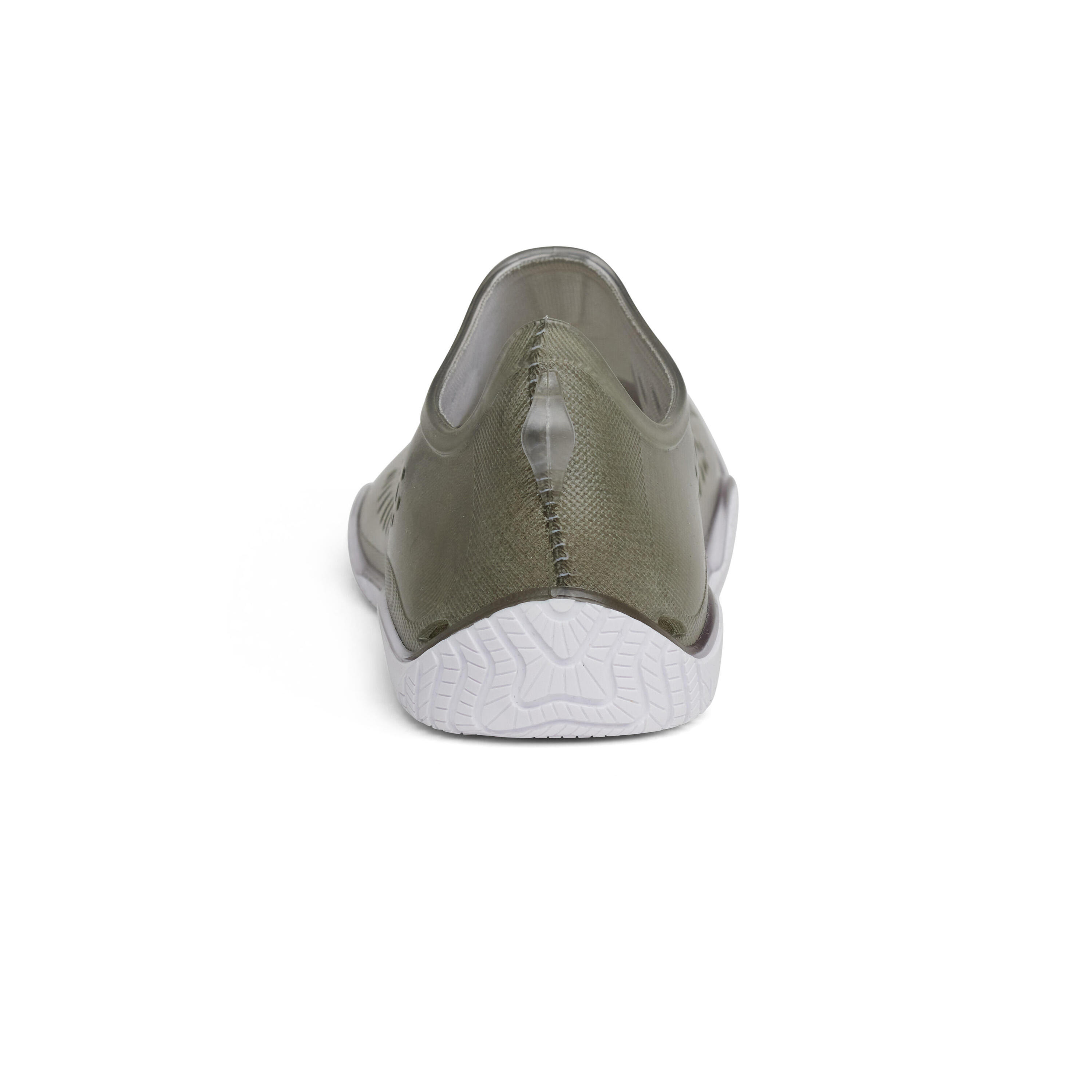 Waterschoenen voor aquabike of aquagym Fitshoe kaki 7/7