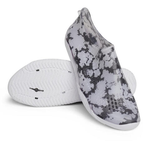 Chaussures Aquatiques Aquabike-Aquagym Fitshoe Lica noir blanc