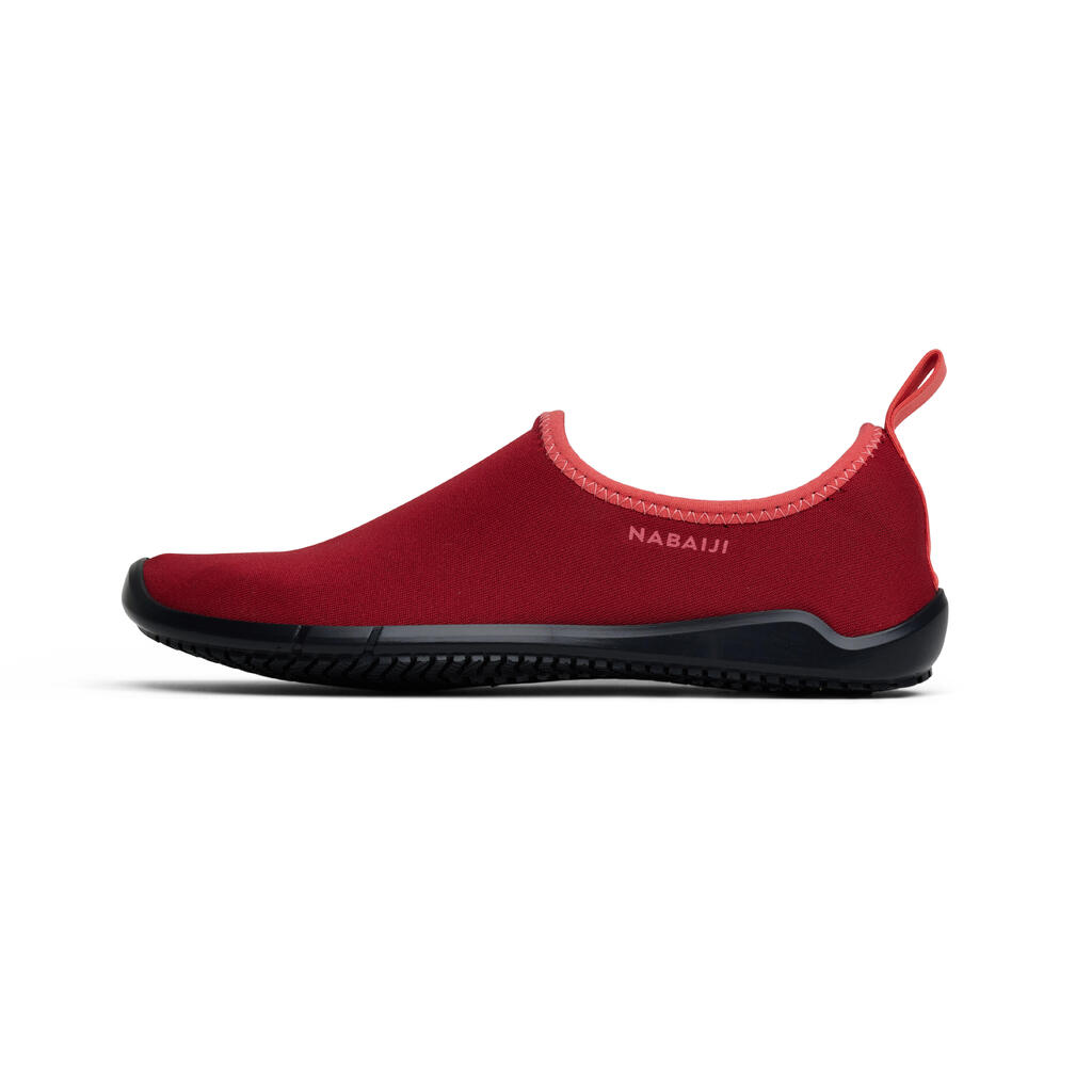 Bež-crne cipele s printom zebre za fitnes u vodi GYMSHOE