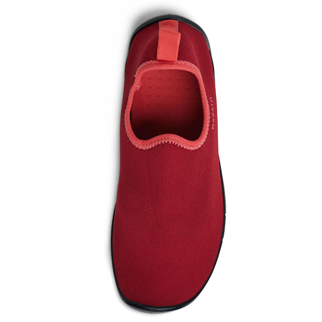 Bež-crne cipele s printom zebre za fitnes u vodi GYMSHOE