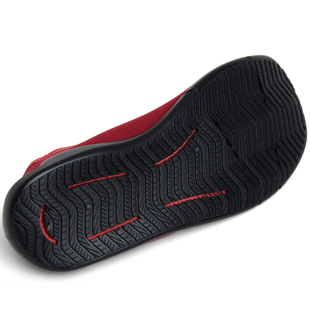 Bež-crne cipele s printom zebre za fitnes u vodi GYMSHOE