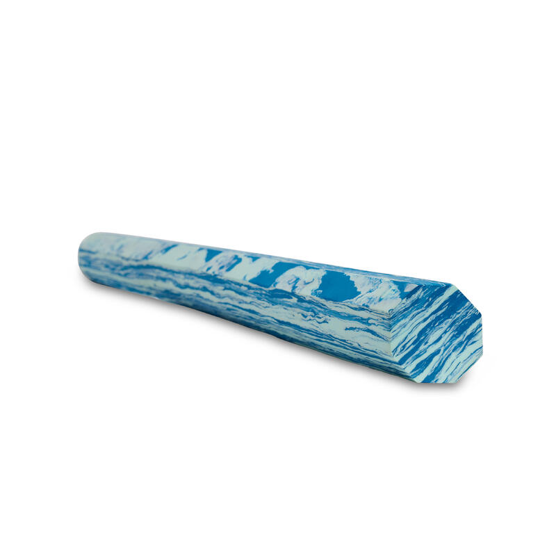 Noodle voor aquagym 120 cm schuimrubber groen blauw