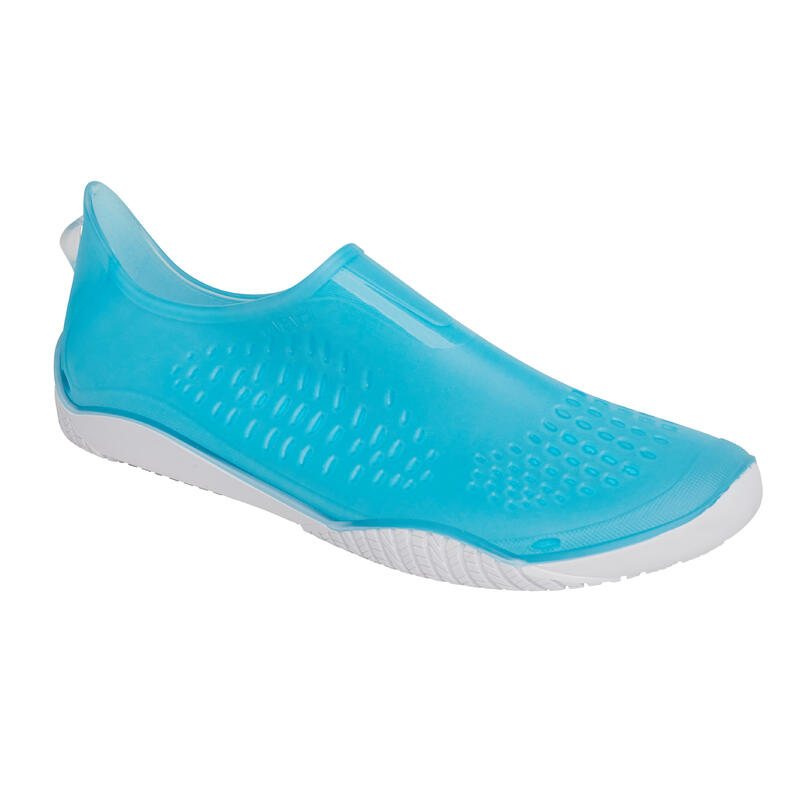 Waterschoenen voor aquabike of aquagym Fitshoe lichtblauw