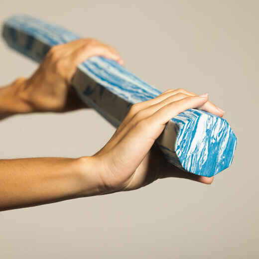 
      Putu materiāla nūdele ūdens aerobikas nodarbībām, 120 cm, zilizaļa
  