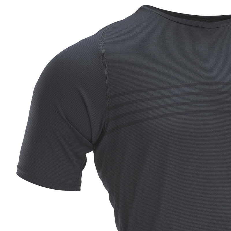 Maglia termica ciclismo uomo ESSENTIAL nera