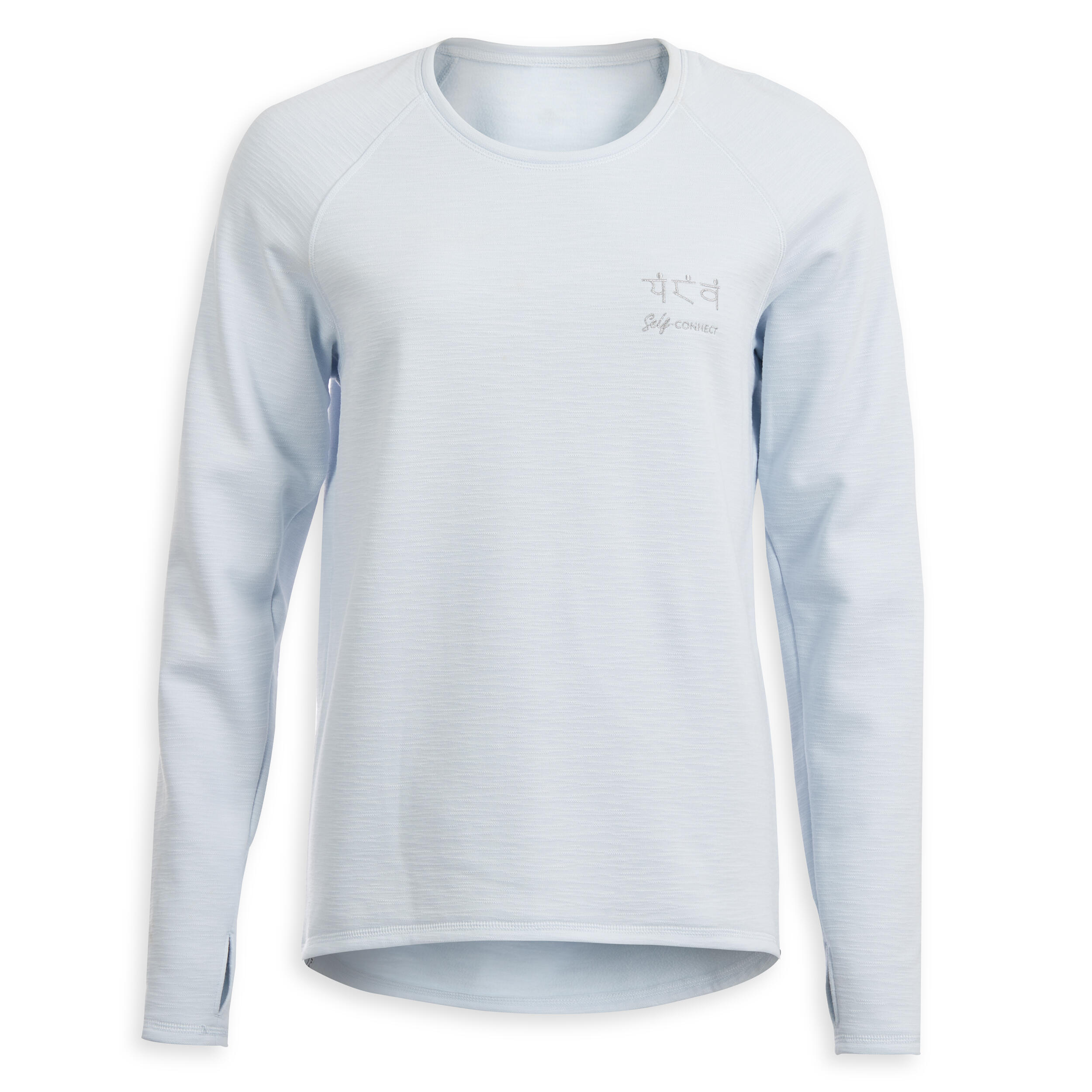 Women's Easy Yoga Sweatshirt - Light Blue 6/6