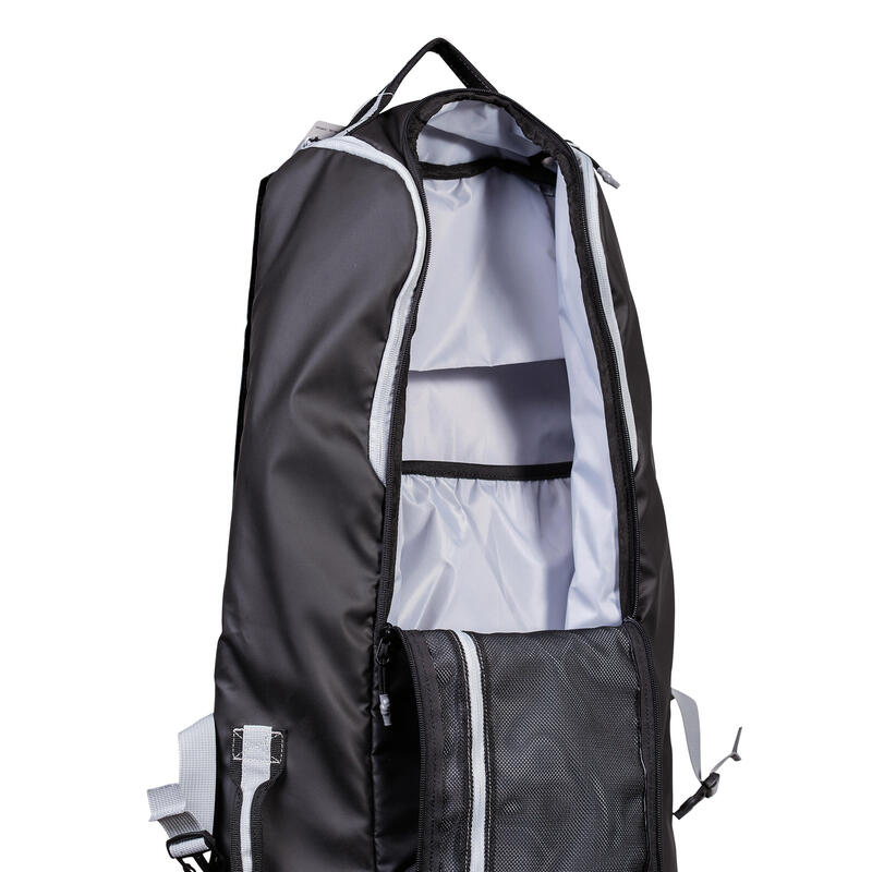 Feldhockey-Schlägertasche Jugendliche/Erwachsene grosses Volumen - FH560 schwarz