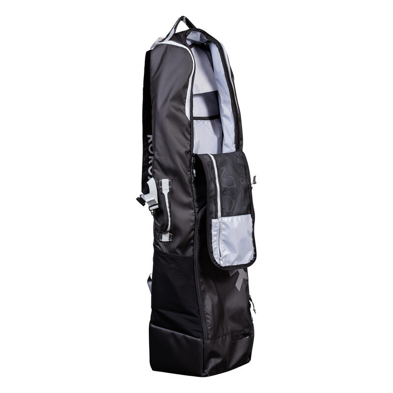 Feldhockey-Schlägertasche Jugendliche/Erwachsene grosses Volumen - FH560 schwarz